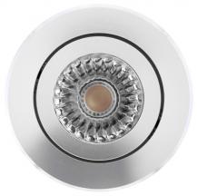 Schwenkbare Einbauleuchte Aluminium satiniert MOA DISC 12V 45° Mobilux