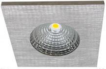 Mobilux Profi LED-Einbaustrahler MOBiDIM COB SLIM IP65 Q 9W 3000K 60° alu gebürstet