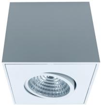 Dimm- und schwenkbarer LED Deckenstrahler COB SLIM+ Q  in Weiß Mobilux