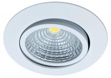 MOBILUX schwenkbarer Einbaustrahler MOBiDIM COB SLIM DIM2WARM R 8,5W 60° weiß 01660251