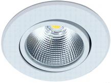 MOBILUX Schwenkbarer Einbaustrahler MOBiDIM COB CLASSIC R 8,5W Dimmbar 45° weiß