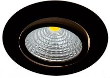 MOBILUX Schwenkbarer Einbaustrahler MOBiDIM COB SLIM DIM2WARM 8,5W 60° schwarz