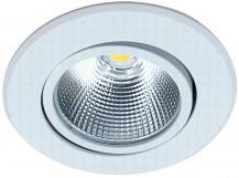 MOBILUX LED-Einbauleuchte MOBiDIM COB POWER 12W R 4000K Weiß
