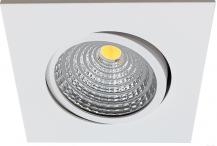 Weiße MOBiDAL LED Einbauleuchte COB CLASSIC 10W Q 3000K 45° Mobilux
