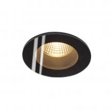 SLV 114440 PATTA-F, Deckeneinbauleuchte, rund, mattschwarz, 38°, 3000K, inkl. Treiber