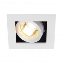 SLV 115511 KADUX 1 GU10 Downlight, eckig, mattweiss, max. 50W