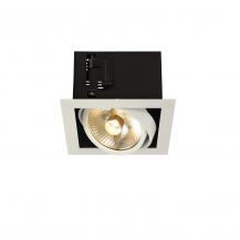 SLV 115541 KADUX 1 ES111 Downlight, eckig, mattweiss, max. 75W