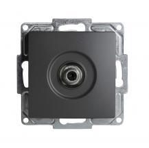 Günsan Visage Sat Steckdose TV Antennendose F Stecker Dunkelsilber