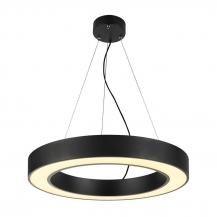 SLV 133840 MEDO PRO 60 RING Pendelleuchte LED 3000K schwarz  A++