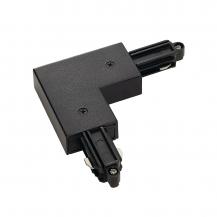 SLV 143050 Eckverbinder für 1-Phasen HV-Stromschiene, Aufbauversion schwarz, Erde aussen