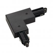 SLV 143060 Eckverbinder für 1-Phasen HV-Stromschiene, Aufbauversion schwarz, Erde innen