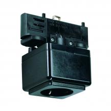 SLV 145700 EUTRAC Schienen Steckdose, schwarz