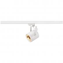 SLV 153421 EURO SPOT ES111, Strahler, rund, weiss, GU10, max. 75W, inkl. 3P.-Adapter