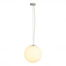 SLV 165410 ROTOBALL 40 Pendelleuchte E27 silbergrau/weiß  A++