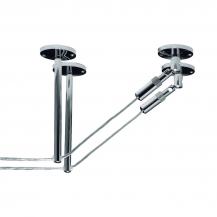 SLV 186342 Umlenker für NV-Seilsystem, chrom, 2 Stk., 16cm