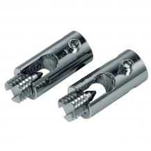 SLV 186352 Einspeiser für NV-Seilsystem, chrom, 2 Stk., max. 25A