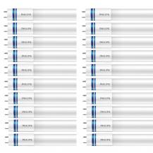 20 x 60cm Philips G13/T8 MASTER High Output LED Röhren HF 8W 1050lm 6500K Tageslichtweiß für EVG - Kunststoff