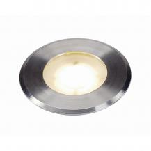 SLV 228412 DASAR FLAT 80 LED Bodeneinbauleuchte rund Edelstahl 3,5 W 3000 K IP67