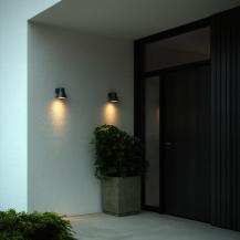Nordlux Kyklop Cone Wandleuchte Schwarz