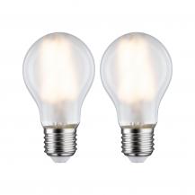 Paulmann 28642 LED Fil 2er AGL 806lm E27 2700K matt 7W