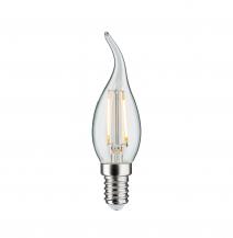 Paulmann E14 28686 LED Filament Winstoßlampe cosy 250lm 2.8W klar dimmbat warmweißes Licht