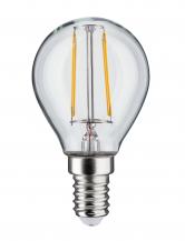 Paulmann 28690 LED Filament Tropfenlampe E14 4.8W wie 40W klar 2700K dimmbares warmweißes Licht