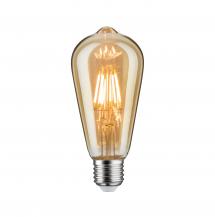 Paulmann 28717 LED ST64 680lm E27 6.5W wie 50W gold 2500K extra warmes Vintage Licht