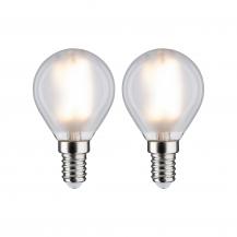 Paulmann 28789 LED Filament Tropfen E14 matt 4,5W wie 40W warmweißes Licht