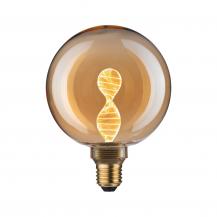 Paulmann 28881 Inner Glow Edition E27 retro vintage LED Globe Helix 3,5W extra warmweiß Gold