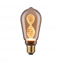 Paulmann 28885 Inner Glow Edition E27 retro vintage LED Kolben Helix 3,5W extra warmweiß  Gold