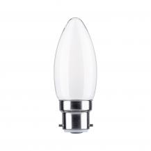 Paulmann 28899 Standard LED Kerze modern B22d 4,7W warmweiß dimmbar Opal