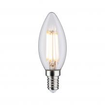 Paulmann 29075 Filament LED Kerze E14 5,9W wie 60W 2700K warmweißes Licht dimmbar Klar