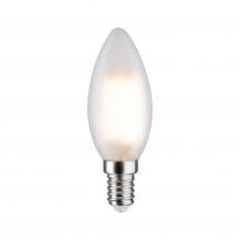 Paulmann 29076 Filament LED Kerze E14 5,9W wie 60W 2700K dimmbar Matt - warmweißes Licht