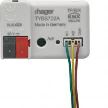 Hager Binäreingang 2f, KNX Secure, UP