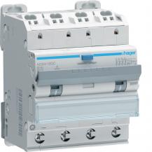 Hager Fehlerstrom-Leitungsschutzschalter, FI/LS-Schalter 4P 6kA B-16A 30mA Typ A