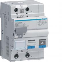 Hager AFDD mit FI-LS 1P+N 10kA B-25A 30mA A 3M