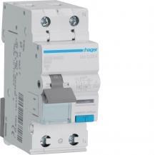 Hager FI-LS 1P+N 6kA B-25A 30mA Typ A QC