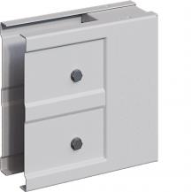 Hager unibar M, Endflansch bis 400A