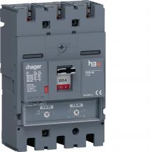 Hager Leistungsschalter h3+ P250 TM ADJ 3P3D 250A 50kA FTC
