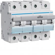 Hager LS-Schalter 4 polig 15kA D-80A 6M
