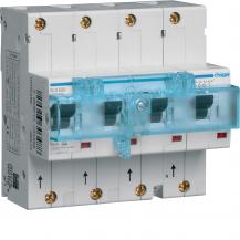 Hager SLS-Schalter 3P+N E-80A Hutschiene