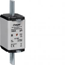 Hager NH-Sicherung NH1 gG 500V 160A Iso-Griff