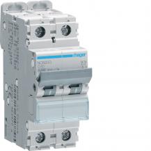 Hager LS-Schalter 2 polig 10kA/15kA C-40A 2M