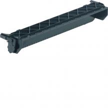 Hager UZ00K1 Klemmenträger univers Z/FW für QuickConnect-Klemmen 195 mm Schwarz
