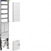 Hager Komplettfeld, univers Z, 1350 mm, SG/VT-3rh, 1-feldig, Ausführung Bayern
