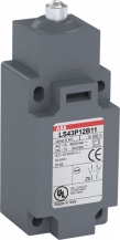 ABB LS43P12B11 Standard-Positionsschalter Kunststoff-Gehäuse grau IP65 Kugeldruckbolzen aus Stahl