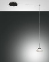 FABAS LUCE FAB-3547-41-102-01 Arabella LED Pendelleuchte Ø14cm 8W Warmweiß Weiß Smartluce 350cm