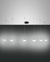 FABAS LUCE FAB-3547-46-102-01 Arabella LED Pendelleuchte 6-flammig 48W 3000K Weiß Smartluce