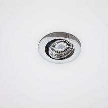 EVN Decken-Einbaustrahler für G4 Leuchtmittel rund schwenkbar chrom IP20 12V EinbauØ58