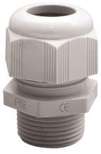 ABB F7022560 SIB-TEC Kabelverschraubung M25, Hellgrau, PA6, reduzierter Klemmbereich Ø5-12mm